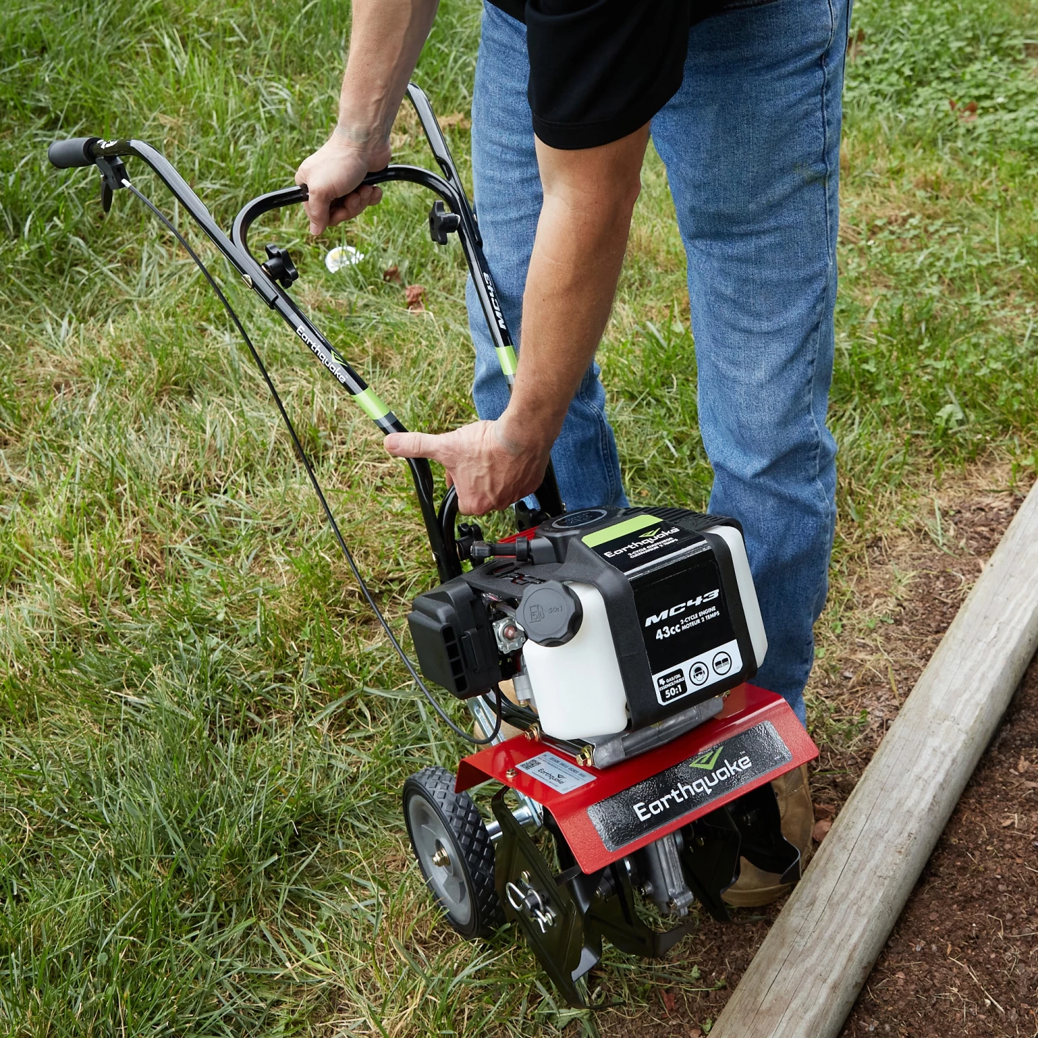 New 🎁 Earthquake Tillers & Cultivators MC43 43-cc 2-Cycle 10-in Forward-rotating Gas Cultivator 🔔 2 New 🎁 Earthquake Tillers & Cultivators MC43 43-cc 2-Cycle 10-in Forward-rotating Gas Cultivator 🔔 - Image 2