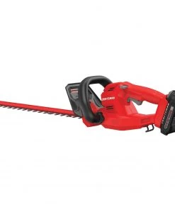 Outlet 😍 CRAFTSMAN Trimmers & Edgers 20-Volt Max 20-in Dual Cordless Electric Hedge Trimmer 1.5 Ah (Battery & Charger Included) ✔️ -Outdoor Tools sale 40880997