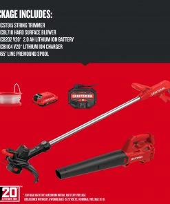 Wholesale ⭐ CRAFTSMAN Power Equipment Combo Kits 2-Piece 20-Volt Max Cordless Power Equipment Combo Kit 🔔 8 Wholesale ⭐ CRAFTSMAN Power Equipment Combo Kits 2-Piece 20-Volt Max Cordless Power Equipment Combo Kit 🔔 -Outdoor Tools sale 40881030