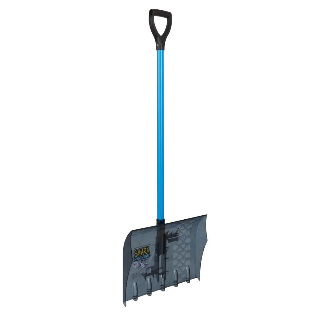 Outlet ❤️ Shark Snow Shovel Lawn & Garden Hand Tools 18-in Poly Snow Shovel with 43-in Steel Handle 🎁 2 Outlet ❤️ Shark Snow Shovel Lawn & Garden Hand Tools 18-in Poly Snow Shovel with 43-in Steel Handle 🎁 - Image 2