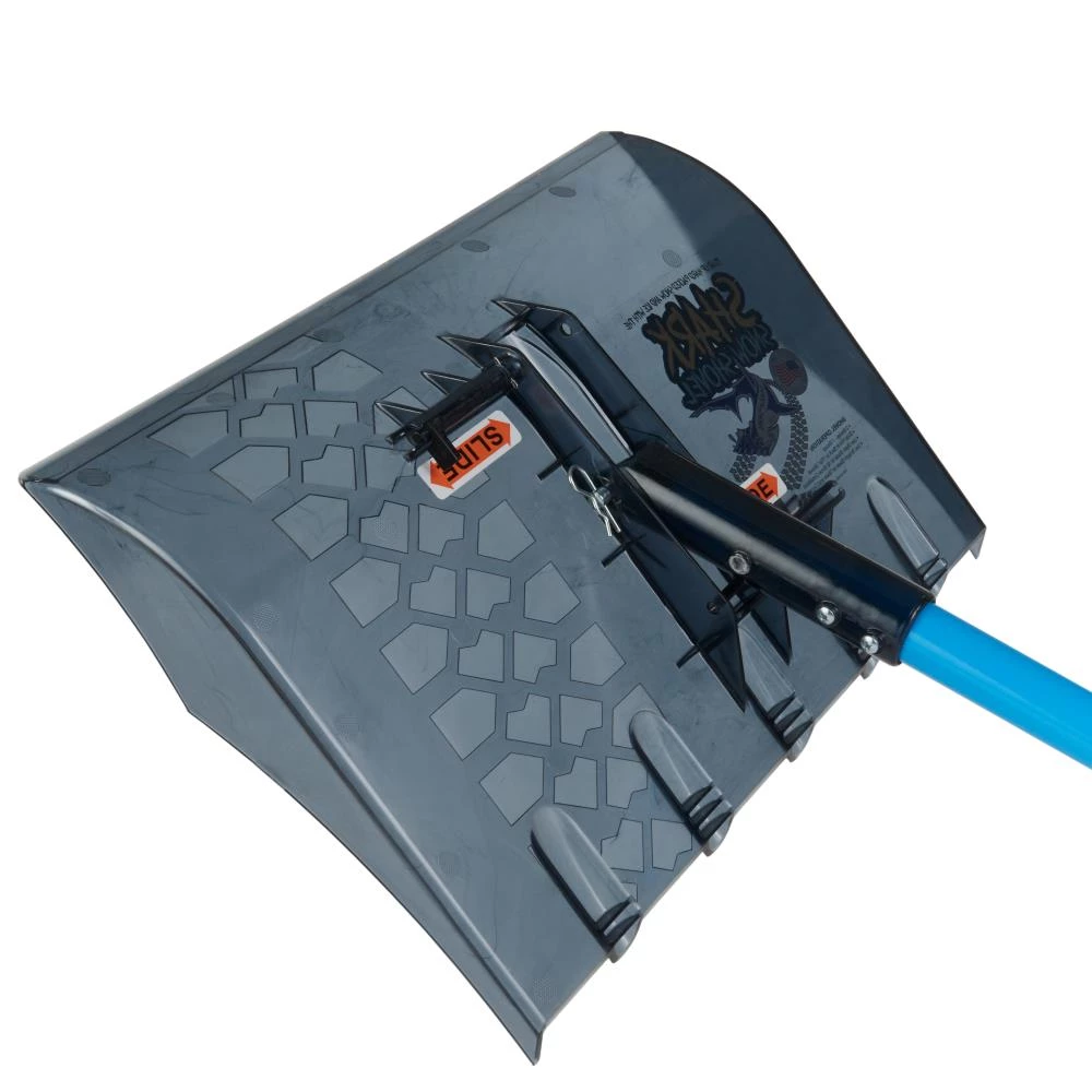 Outlet ❤️ Shark Snow Shovel Lawn & Garden Hand Tools 18-in Poly Snow Shovel with 43-in Steel Handle 🎁 4 Outlet ❤️ Shark Snow Shovel Lawn & Garden Hand Tools 18-in Poly Snow Shovel with 43-in Steel Handle 🎁 - Image 4