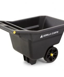 Brand new ⌛ Gorilla Carts Wheelbarrows & Yard Carts 5-cu ft Plastic Yard Cart 😀 -Outdoor Tools sale 42044745 scaled