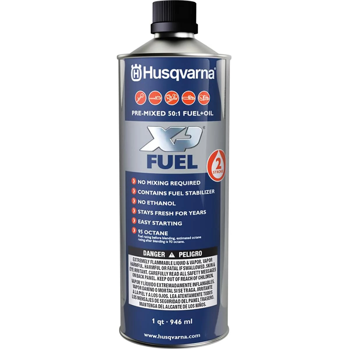 Brand new ❤️ Husqvarna Power Equipment Fuel Pre-mix fuel-Quart 50:1 Ethanol Free Pre-Blended 2-Cycle Fuel ❤️ 1 Brand new ❤️ Husqvarna Power Equipment Fuel Pre-mix fuel-Quart 50:1 Ethanol Free Pre-Blended 2-Cycle Fuel ❤️