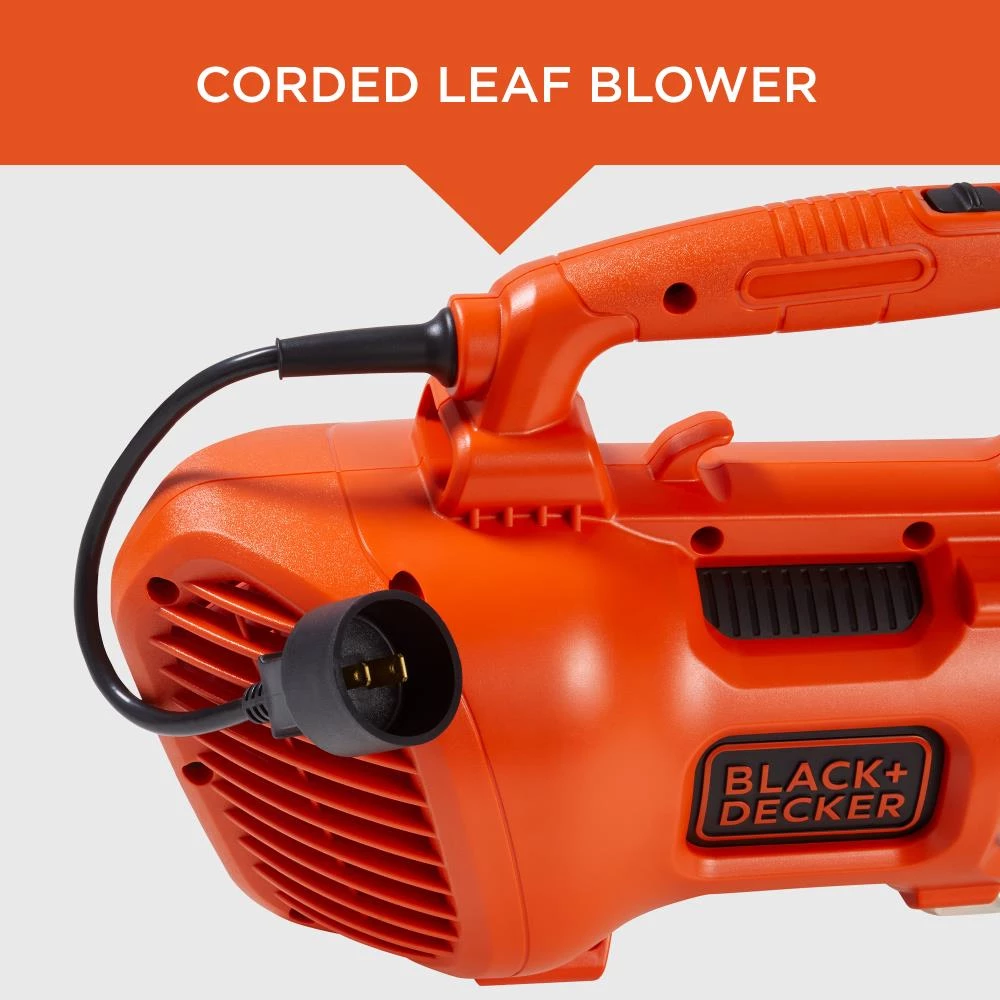 Wholesale ๐ BLACK+DECKER Leaf Blowers 9-Amp 450-CFM 140-MPH Corded Electric Leaf Blower โค๏ธ 14 Wholesale ๐ BLACK+DECKER Leaf Blowers 9-Amp 450-CFM 140-MPH Corded Electric Leaf Blower โค๏ธ - Image 14