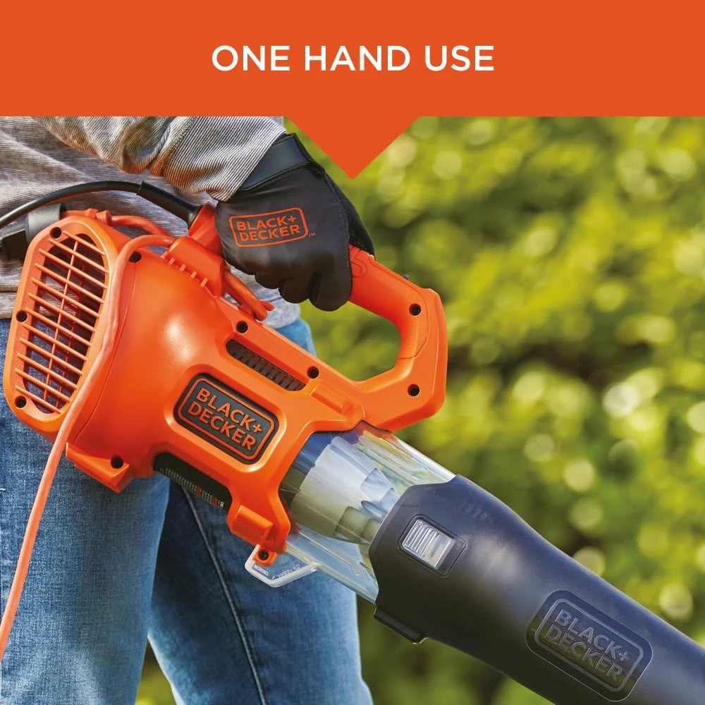 Wholesale ๐ BLACK+DECKER Leaf Blowers 9-Amp 450-CFM 140-MPH Corded Electric Leaf Blower โค๏ธ 16 Wholesale ๐ BLACK+DECKER Leaf Blowers 9-Amp 450-CFM 140-MPH Corded Electric Leaf Blower โค๏ธ - Image 16