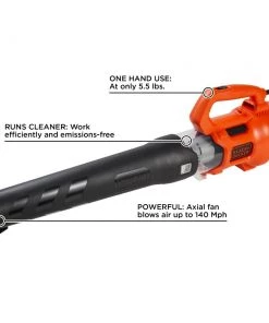 Wholesale ๐ BLACK+DECKER Leaf Blowers 9-Amp 450-CFM 140-MPH Corded Electric Leaf Blower โค๏ธ 27 Wholesale ๐ BLACK+DECKER Leaf Blowers 9-Amp 450-CFM 140-MPH Corded Electric Leaf Blower โค๏ธ -Outdoor Tools sale 42427323