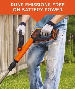 Outlet ⭐ BLACK+DECKER Trimmers & Edgers EASYFEED 20-Volt Max 12-in Straight Cordless String Trimmer With Edger Capable (Battery Included) 😀 30 Outlet ⭐ BLACK+DECKER Trimmers & Edgers EASYFEED 20-Volt Max 12-in Straight Cordless String Trimmer With Edger Capable (Battery Included) 😀 -Outdoor Tools sale 42510378