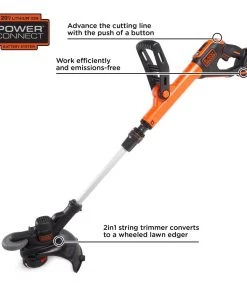 Outlet ⭐ BLACK+DECKER Trimmers & Edgers EASYFEED 20-Volt Max 12-in Straight Cordless String Trimmer With Edger Capable (Battery Included) 😀 26 Outlet ⭐ BLACK+DECKER Trimmers & Edgers EASYFEED 20-Volt Max 12-in Straight Cordless String Trimmer With Edger Capable (Battery Included) 😀 -Outdoor Tools sale 42511262
