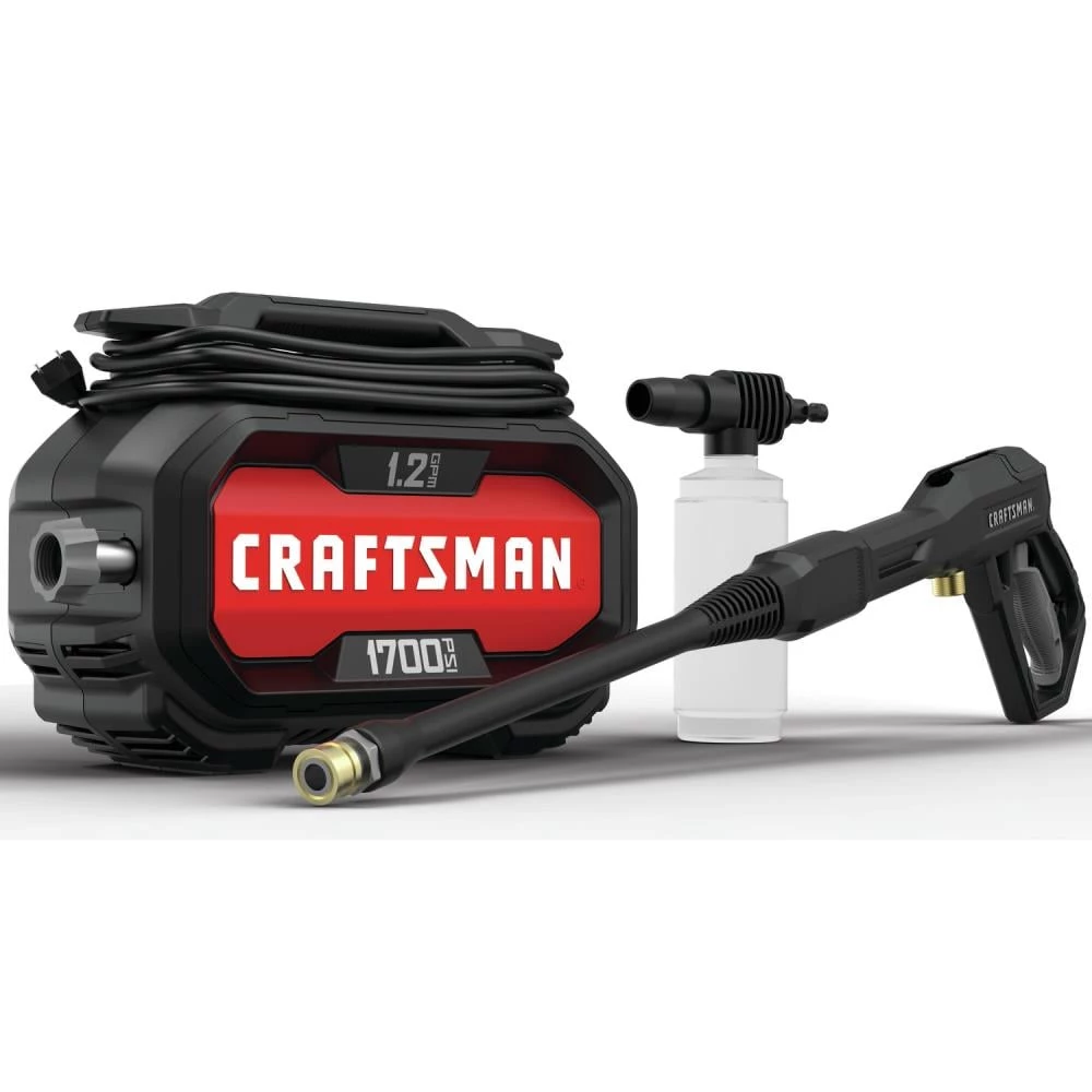 Budget ⭐ CRAFTSMAN Pressure Washers 1700-PSI 1.2-GPM Cold Water Electric Pressure Washer ✨ 13 Budget ⭐ CRAFTSMAN Pressure Washers 1700-PSI 1.2-GPM Cold Water Electric Pressure Washer ✨ - Image 13