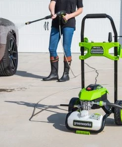 Promo ๐ Greenworks Pressure Washers 1800 PSI 1.1-Gallon Cold Water Electric Pressure Washer ๐ 22 Promo ๐ Greenworks Pressure Washers 1800 PSI 1.1-Gallon Cold Water Electric Pressure Washer ๐ -Outdoor Tools sale 42708331