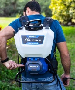New ⭐ Kobalt Spreaders & Sprayers 4-Gallon Plastic Backpack Sprayer 👏 -Outdoor Tools sale 42709816