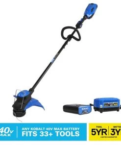 Brand new ๐ Kobalt Trimmers & Edgers 40-Volt Max 15-in Straight Cordless String Trimmer (Battery Included) ๐